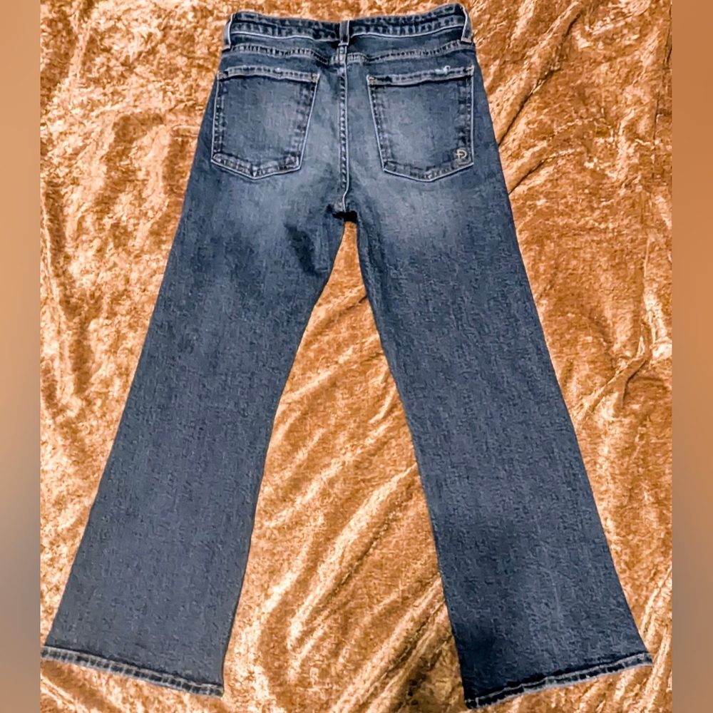 Fidelity ROCKAWAY Cropped Dark Wash Jean - Picture 7 of 9